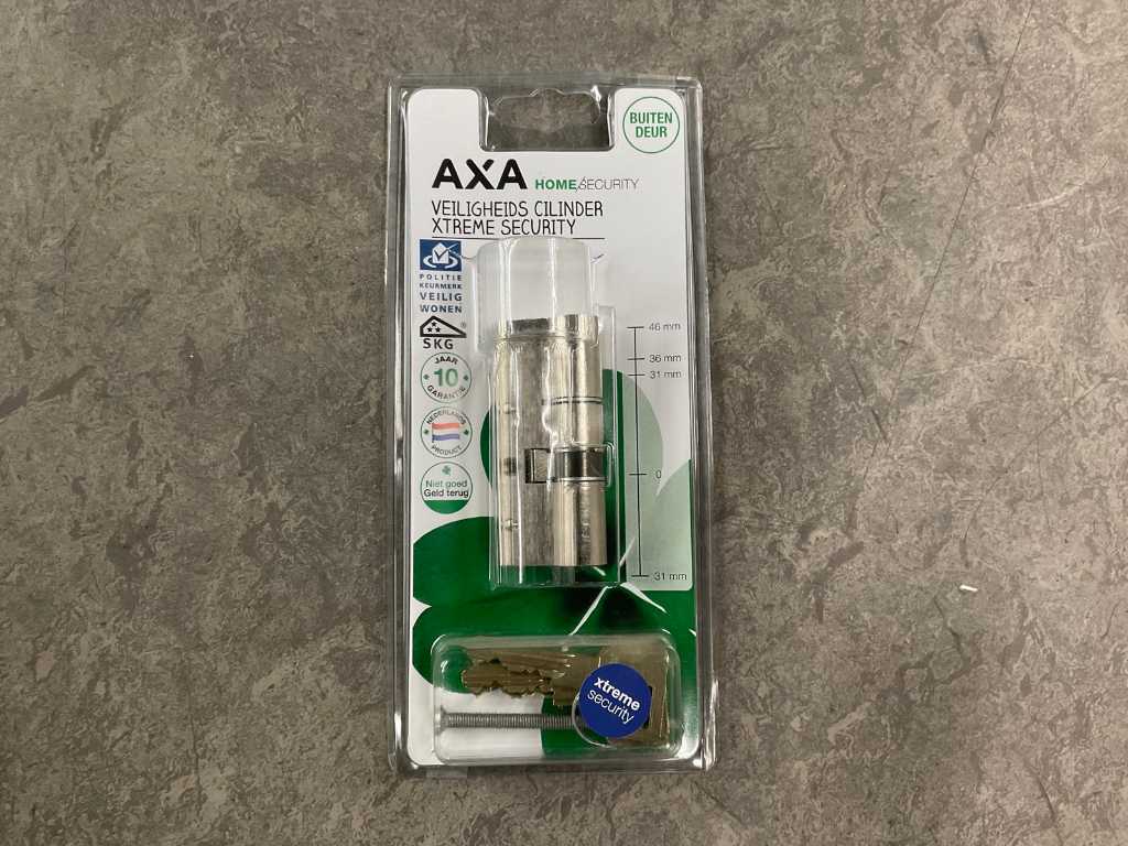 AXA - Xtreme Security - Sicherheitsprofilzylinder 30/45 (6x)