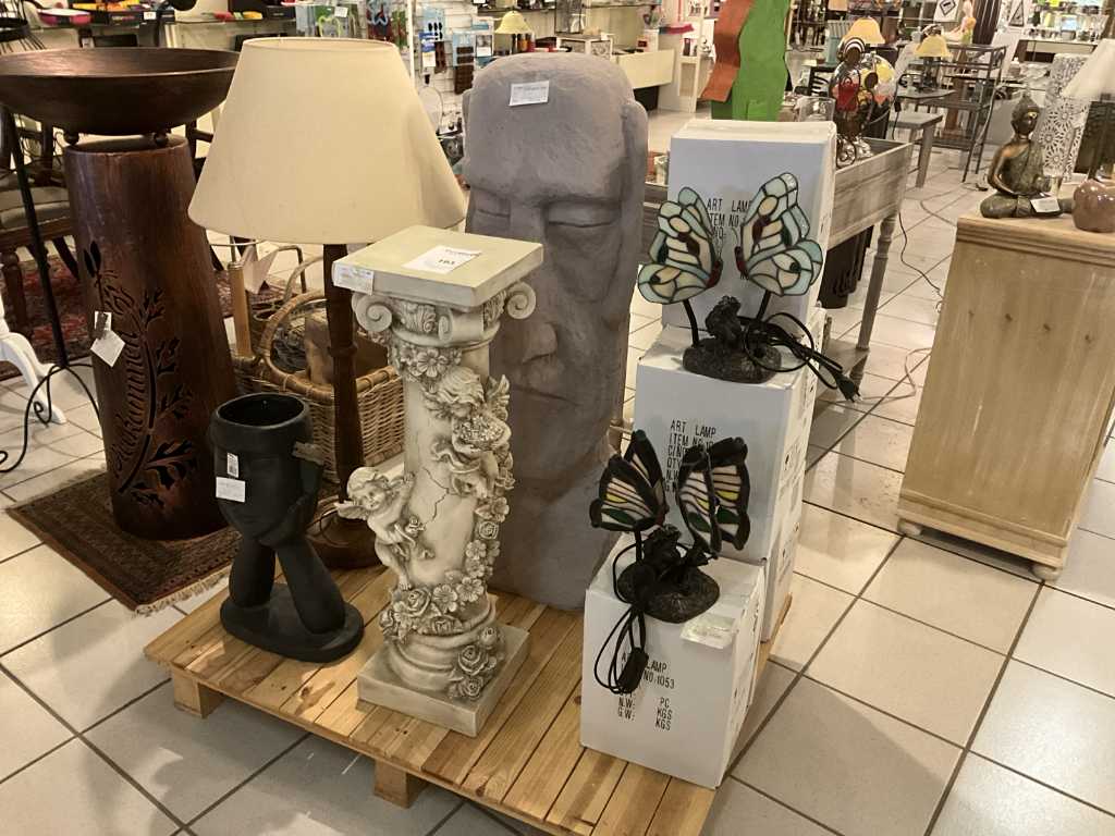 Various table lamps (8x)
