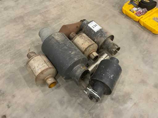 Silencieux d’échappement (5x)