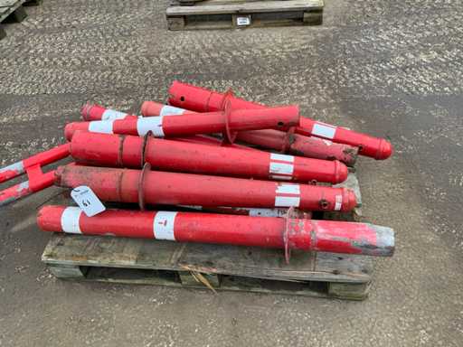 Trottoir afzetpaaltjes (10x)