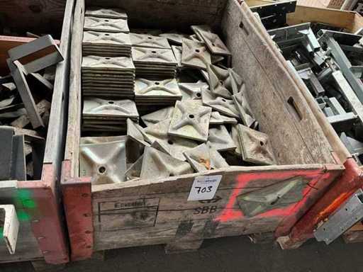 Accesorii pentru industria betonului pe paleți