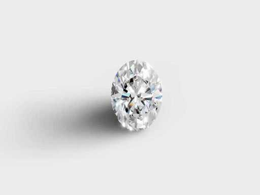 Diamond-Oval Shape 0.50 Cts DE VS