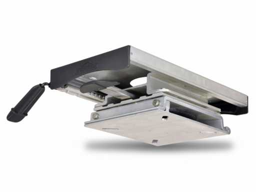 Système de glissière et verrouillage de siège du casque Springfield aluminium à 360 degrés - 3100360