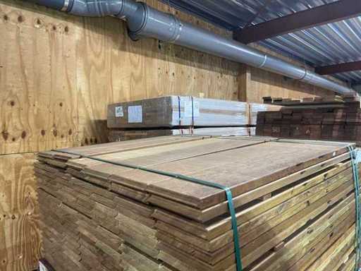 Guyana Ipé - Tongue End Tongue And Groove (Outdoor Parquet) - 950x145x21mm (152x)