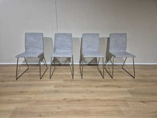 Design - Ottowa - Sedie per riunioni - Sedie da pranzo (4x)