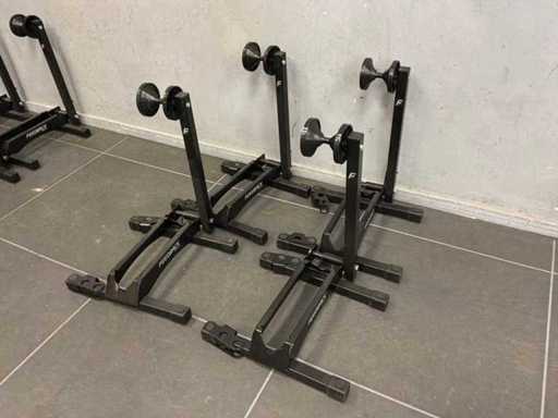 Stojak na rower z sprzężeniem zwrotnym (4x)