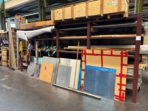   Workshop shelf with contents