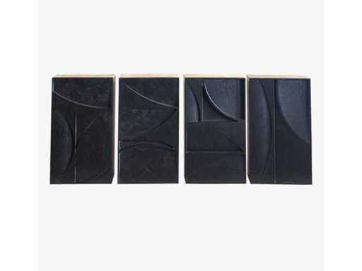Dulap de perete - set de 4