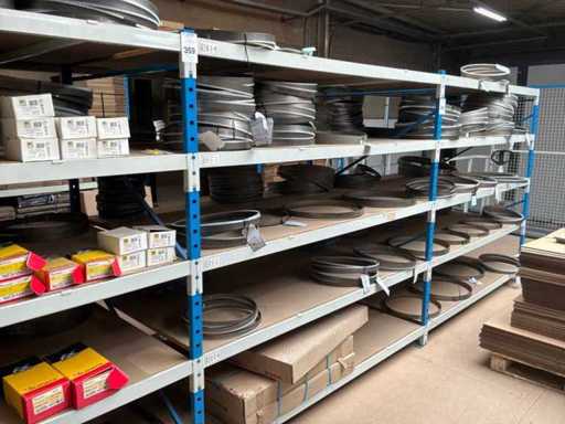 Arntz-Lenox-Bichamp Large batch of various band saws for metal