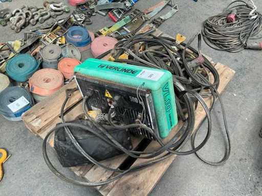 2005 Verlinde VL10 Elektrische kettingtakel met loopkatten