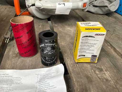 Unelte de marcare a țevii pentru înfășurarea țevii Flange Wizard (32x)