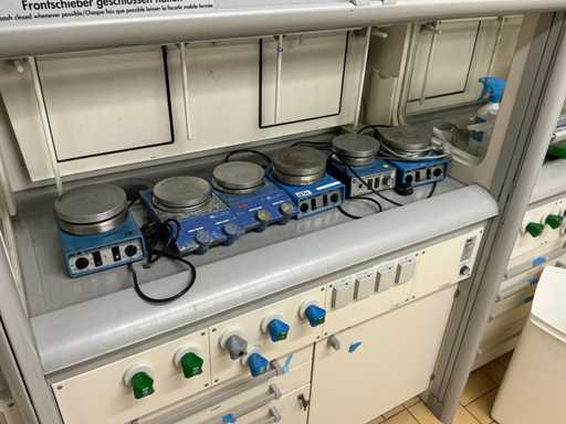 Mescolatori magnetici riscaldati (6x)