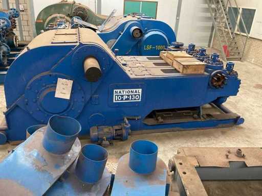National 10-P-130 mud pump