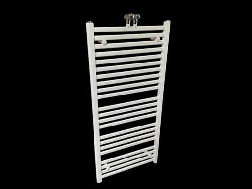 Designradiator 60x127cm met thermostaat blok