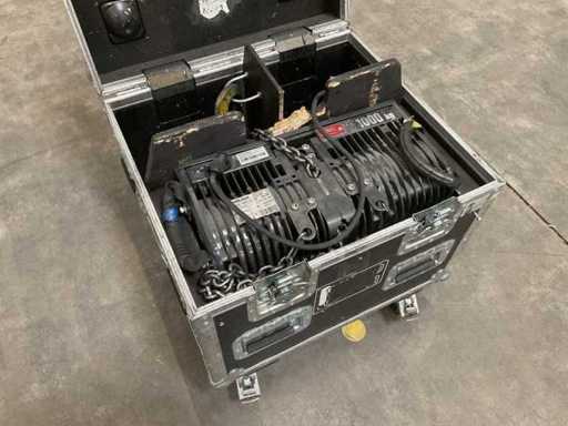 Verlinde 1000kg / 20m Ridicamano elettrico a catena nella custodia di volo