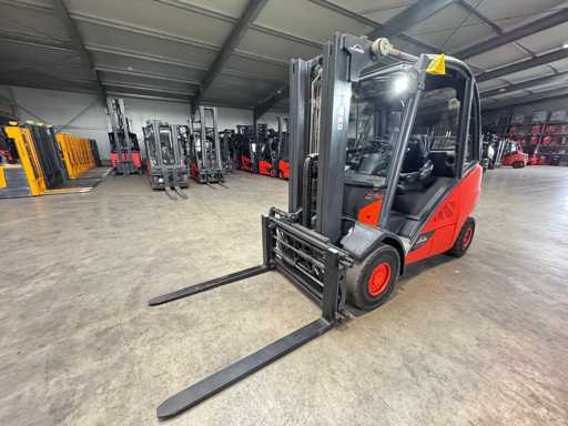 2016 Serwis + UVV 10/2026 Linde H30D 3. + 4. zaworowy regulator widelca Triplex 465cm Diesel Fork Lift
