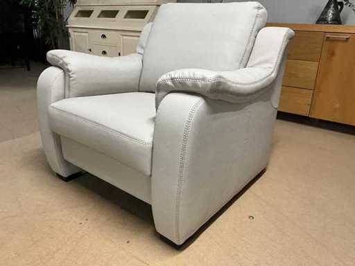 Fauteuil en cuir Naraga