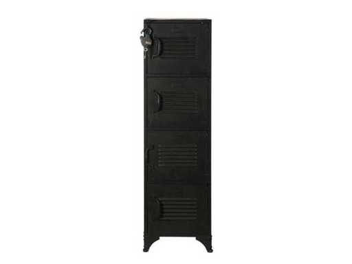 Rootsmann Bulky Locker 4 deurs zwart met optie slot