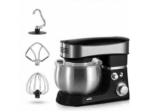 Food Processor – 3L Mixing Bowl – Stand Mixer with Mixer Function – Black