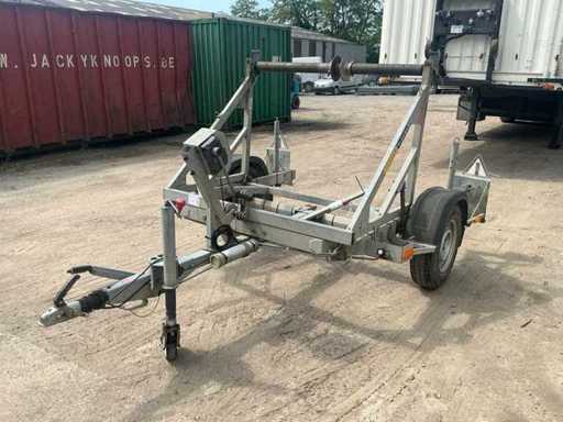 Remorque à bobines à frein Lancier K1000 2019