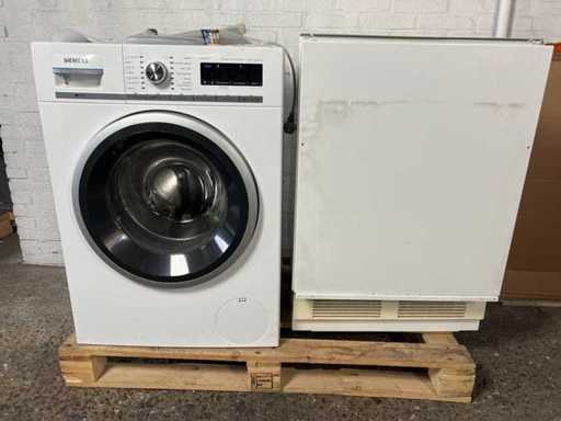 Liebherr KIUe 1350 onderbouw koelkast- Siemens iQ700 WM16W672NL wasmachine