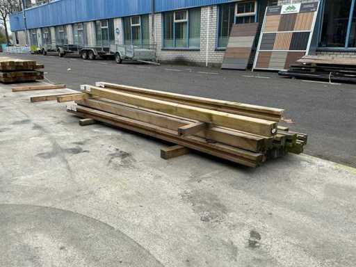 Pine Slot Post 270x8.8x8.8 cm (14x)