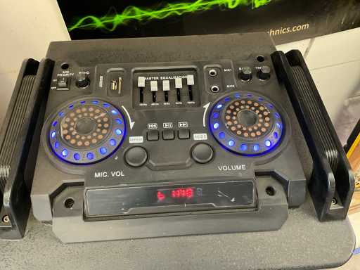 set 2 boxen “karaoke” - ongebruikt