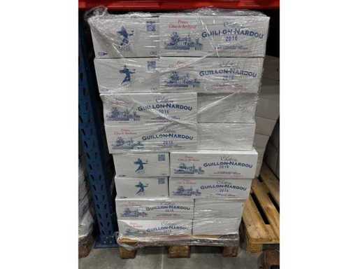 2016 - Palette - 528 Château Guillon Nardou Côtes de Francs - Bordeaux - Rode Wijnen (528x)