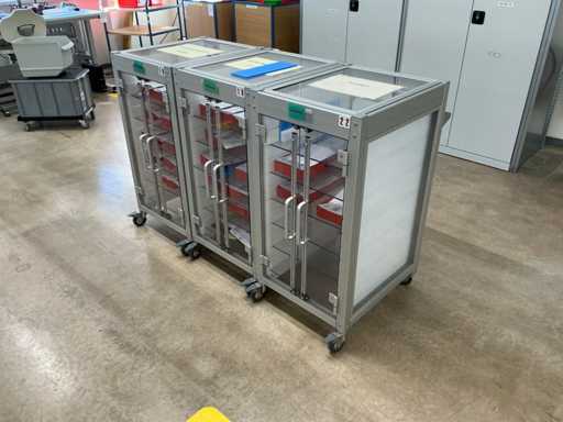 Chariot à étagères (3x)