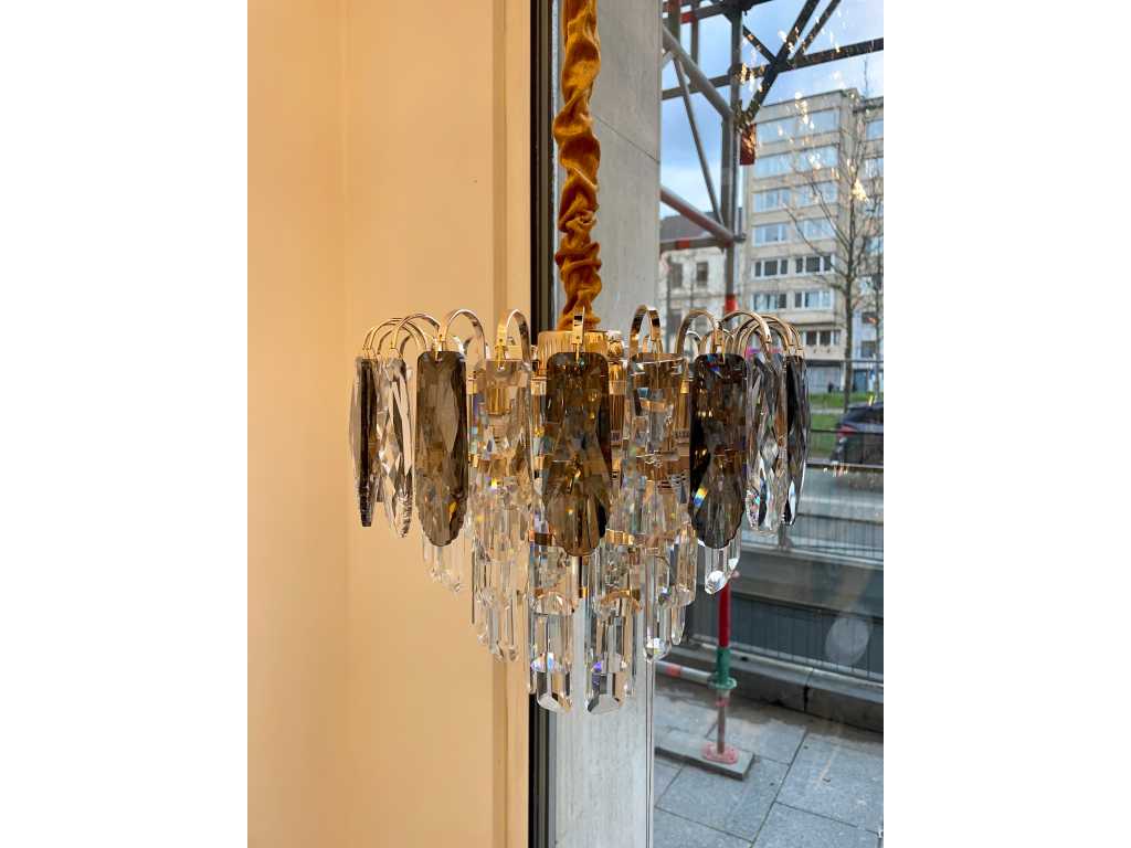 Crystal chandelier - small (gold)
