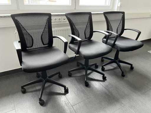 Schreibtischstühle, Mesh-Gewebe (5x)