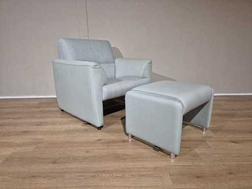 Montel - Mondi - Showroommodel - Fauteuil - Hocker