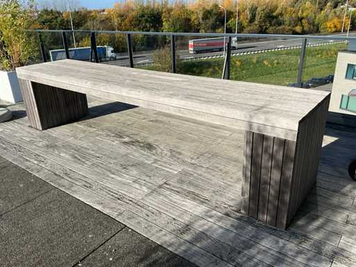 Grande table de patio