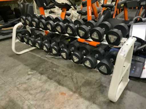 Ziva dumbbell set 20 t/m 40kg Krachtstation