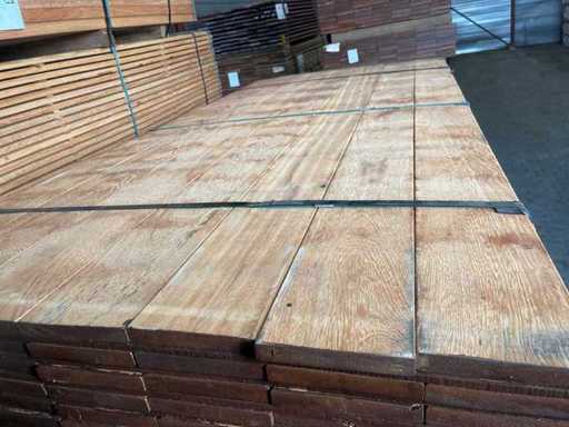 Planches rabotées d’Angelim Pedra 1900x145x21mm (147x)