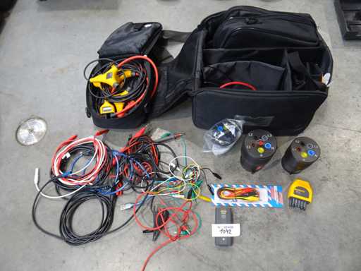 Diversos accesorios para instrumentos de medición