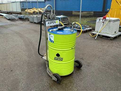 ASPEN Drum transport cart with pump