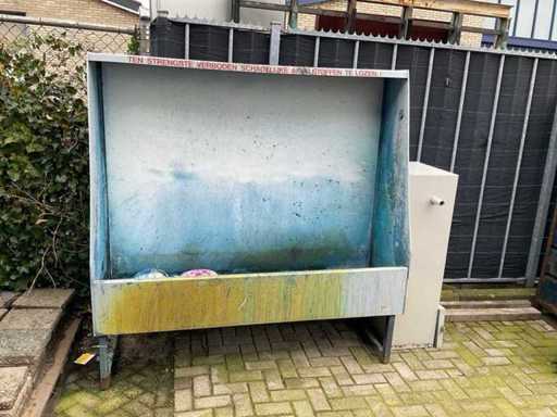 Płuczka do sita tekstylnego