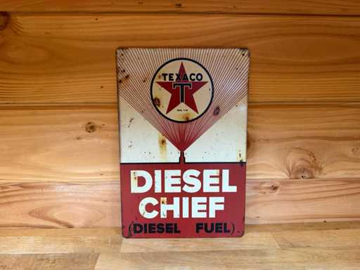 metaal reclame wandbord