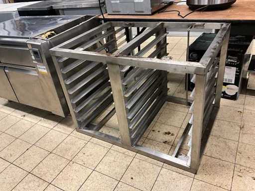 Stand de vapeur en acier inoxydable