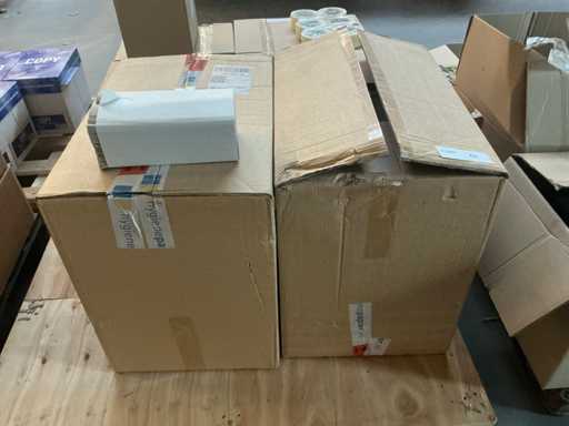 Doos papieren handdoek (2x)