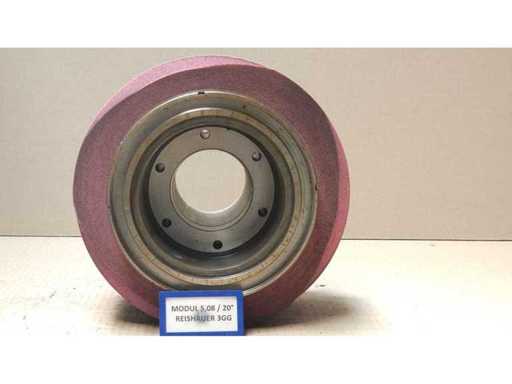 Reishauer RZ 400 / 800 / 1000 - Module 5.08 EW 20° 3GG Cubitron - Draagflens inclusief slijpschijfflens