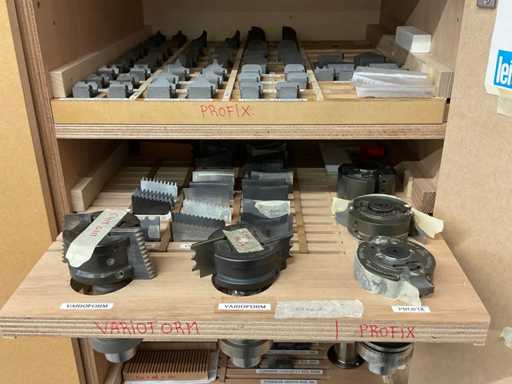 Partij freesgereedschap