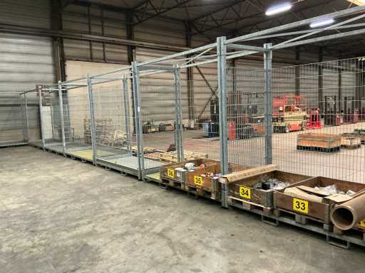 Caisses d’empilage galvanisées (8x)