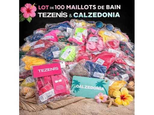 100 Piece Pack of Brand New Blister Designer Swimwear