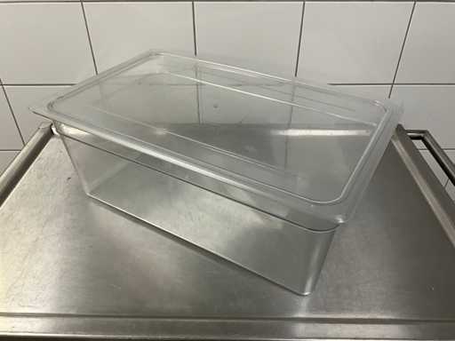 Carlisle - GN 1/1-200 - Kunststof gastronormbak met deksel (8x)