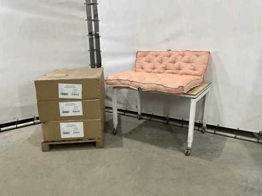 Unique - Kussenset Sand Stone Rib (4x)