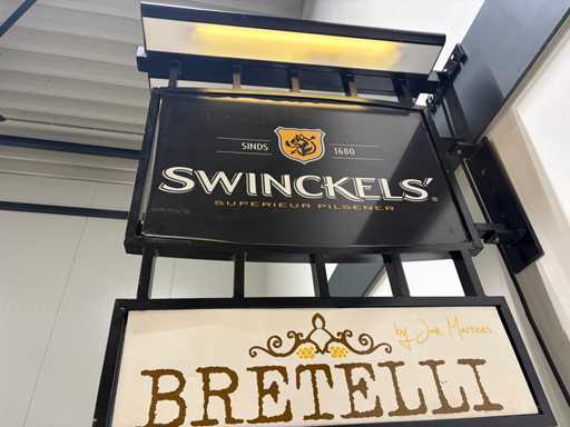 Cartellone pubblicitario di Swinckels