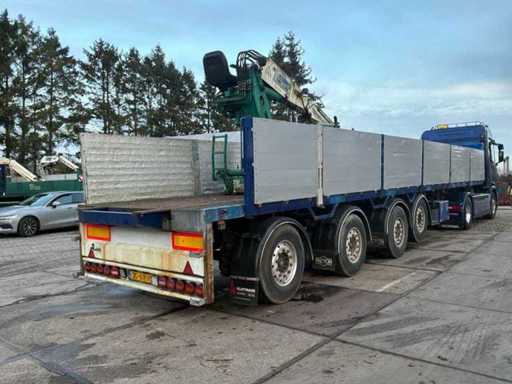 2002 pacton TTD 454 Oplegger met kennis 14.000 kraan