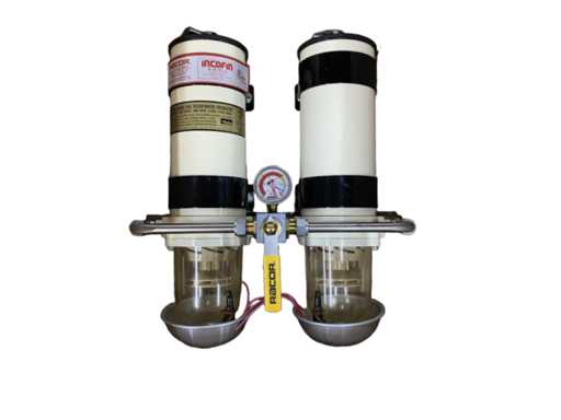 Parker Racor 751000FHX10 Duplex-Kraftstofffilter – Wasserabscheider